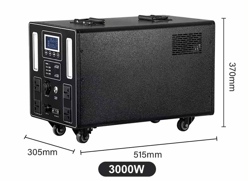 3500W Power Station Solar Generator