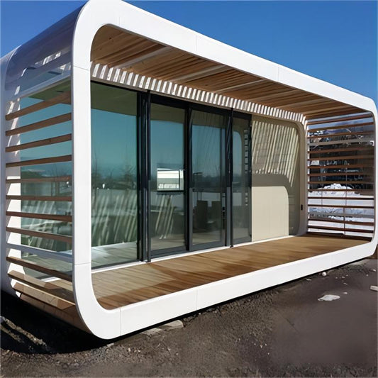 Apple Family Space Cabin - Modern Office Pod