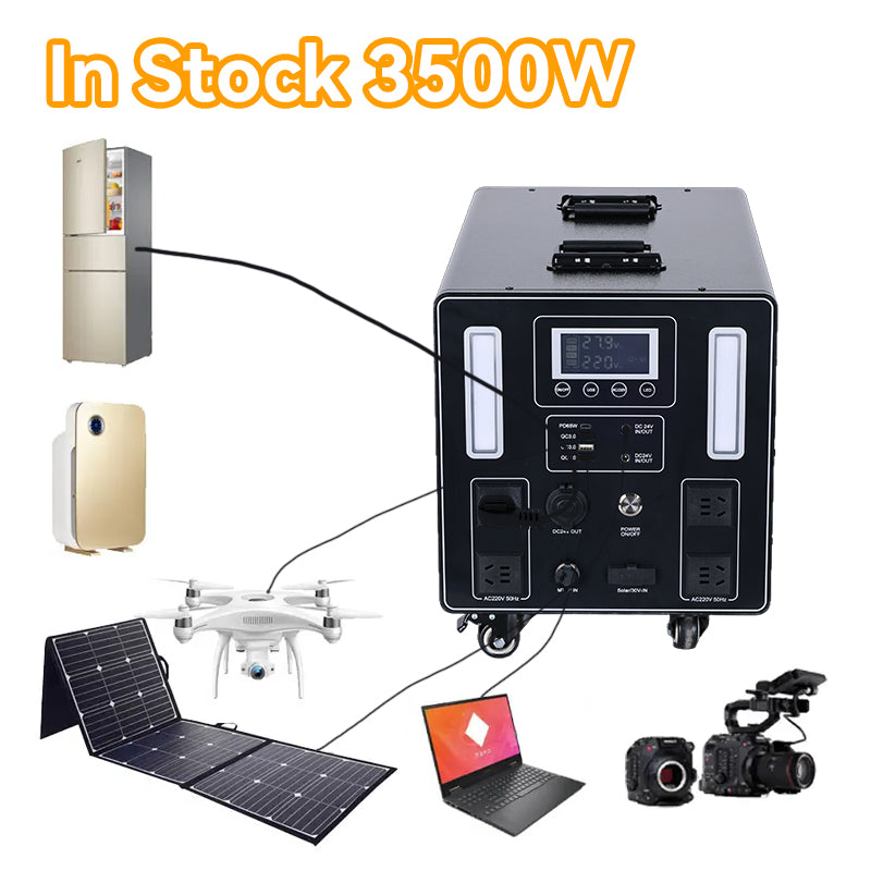 3500W Power Station Solar Generator