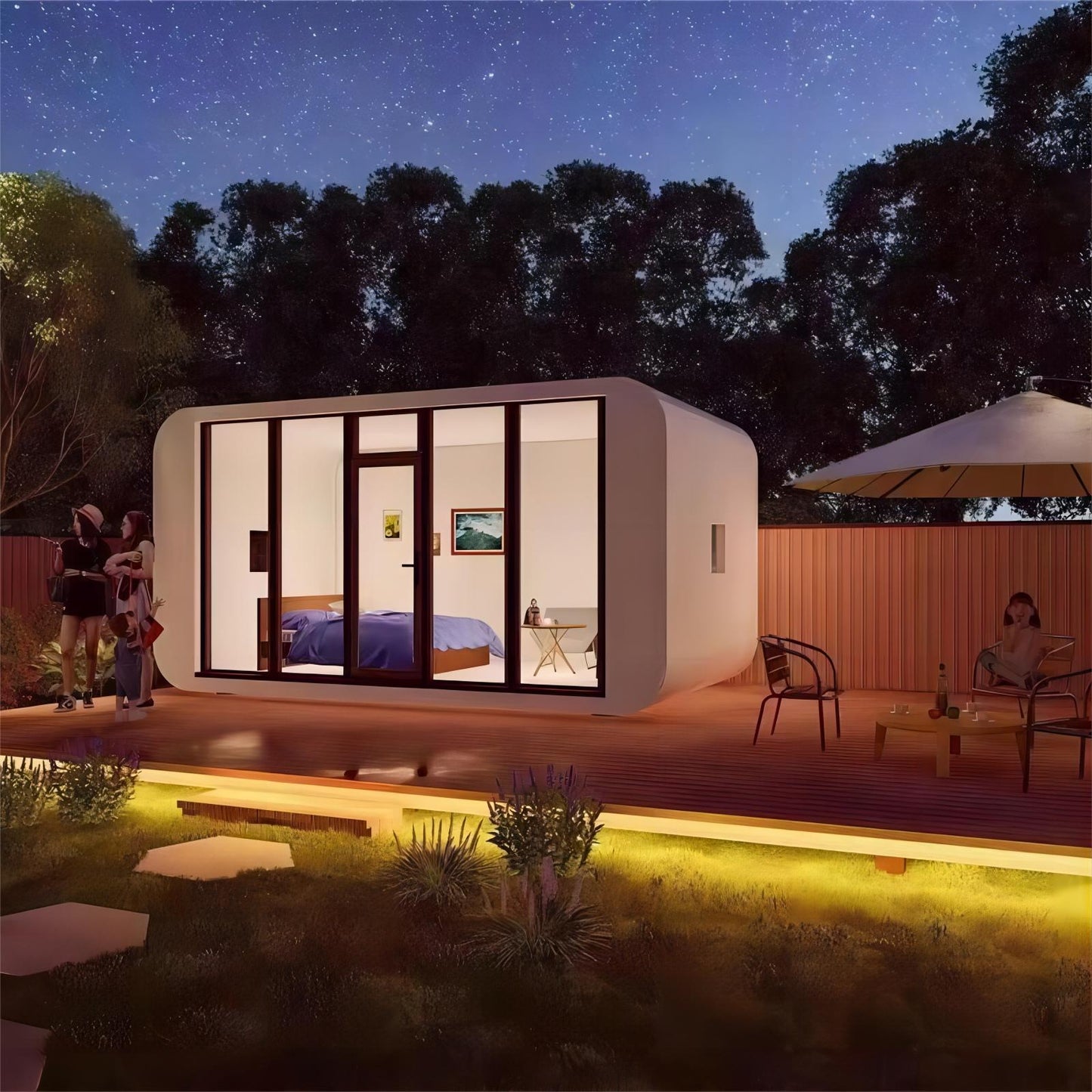 Apple Cabin Prefabricated K House Pod