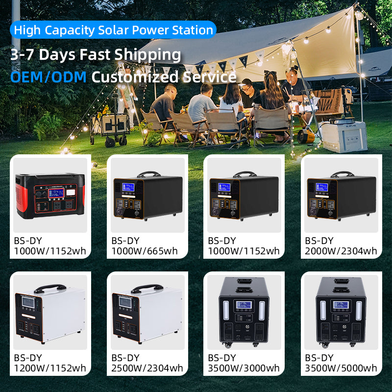 3500W Power Station Solar Generator