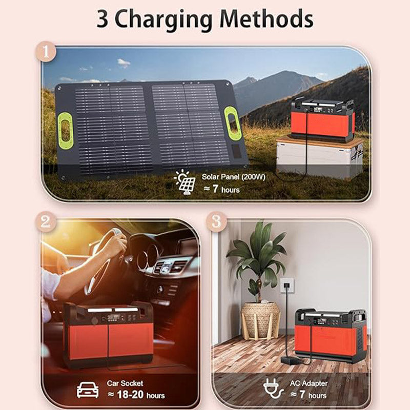 1500W Portable Power Bank Power Station