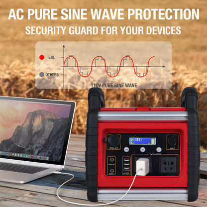 500W Portable Power Station with Quick Charge
