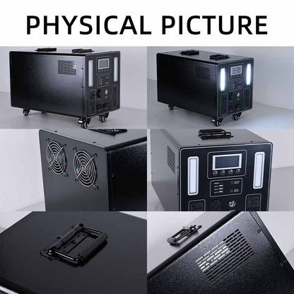 3500W Power Station Solar Generator